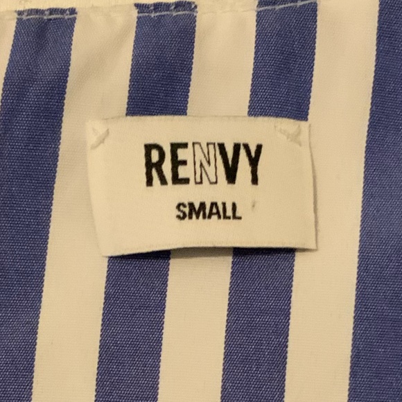 Stripe white and blue top - Picture 3 of 3